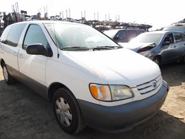 2003 TOYOTA SIENNA CE WHITE 3.0L AT Z17941